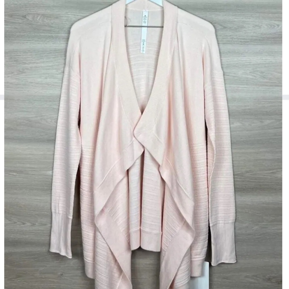 Lululemon Athletica Light Pink Cardigan